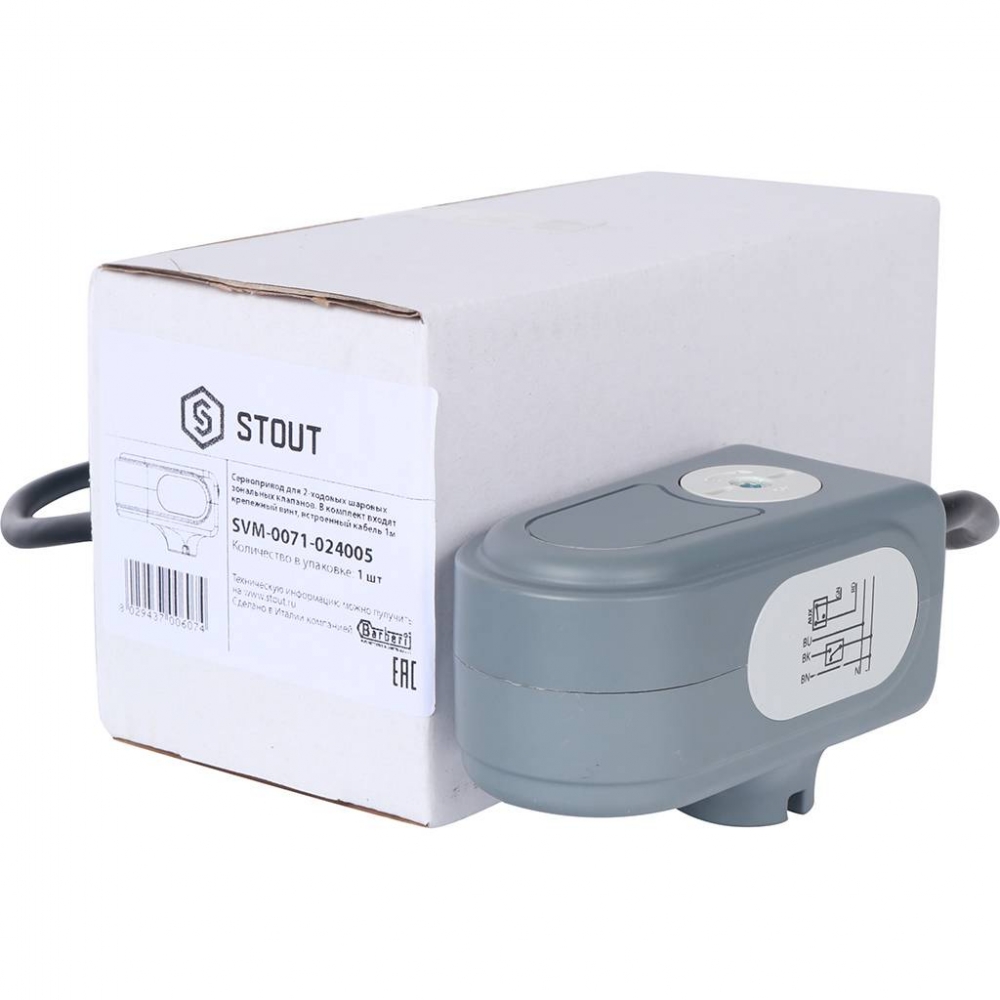 STOUT ����������� ��� ������� ��������� ��������, ��� 90 , ������ 1�., 40 ���., 24V, 5 �������